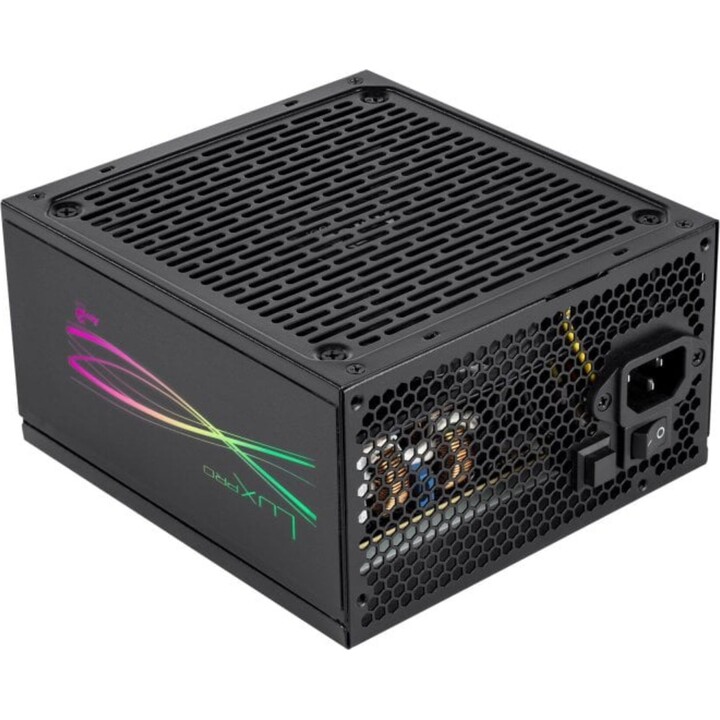 Aerocool LUXPRORGB550M 550W 80plus Bronze 88% RGB Alimentation semi-modulaire