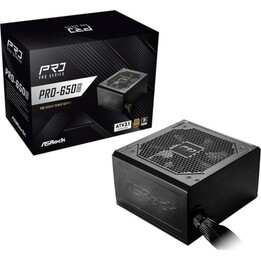 AsRock PRO-650G 650W-Netzteil 80 PLUS Gold zertifiziert ATX