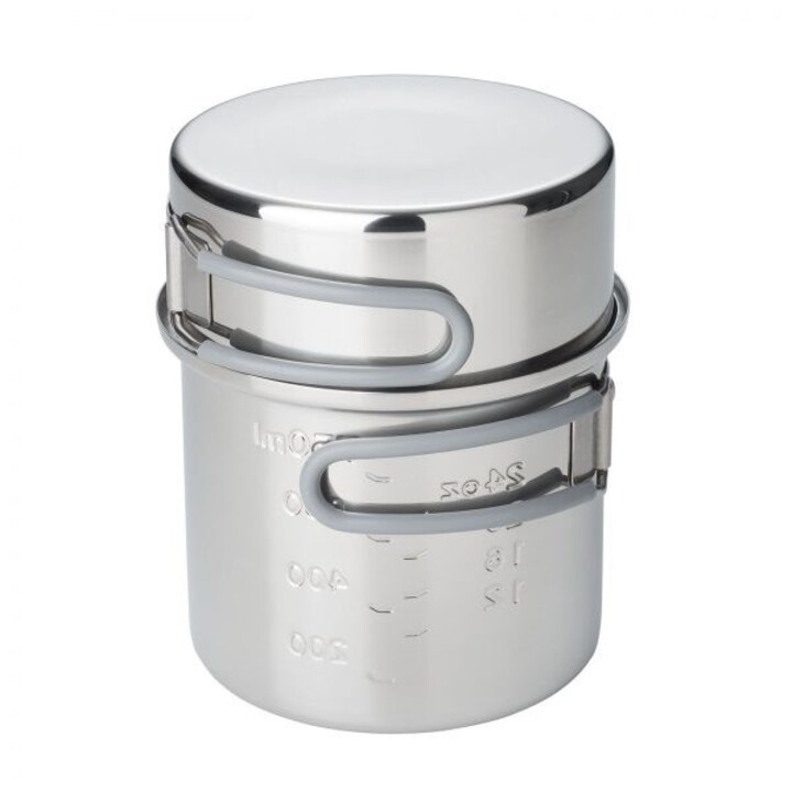 ESBIT Edelstahl Topf Cazuela 1 L Acero inoxidable
