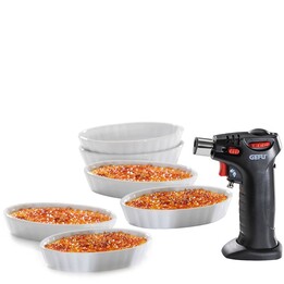 GEFU CARMELLO Set da 7 pezzi per crème brûlée