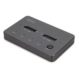 Estación de clonación NVMe Digitus USB3.1 Gen2 Tipo-C carcasa para SSD NVMe M.2