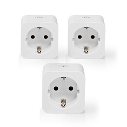 Tomada Inteligente Nedis WIFIP121FWT3 3680W Branca para Casa