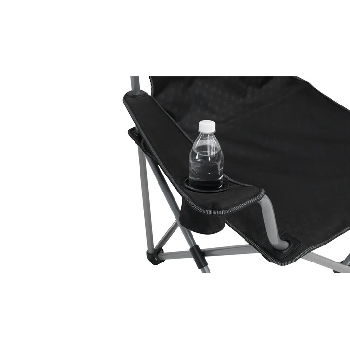 Cadeira de Camping Outwell Catamarca XL com 4 Pés, Preta