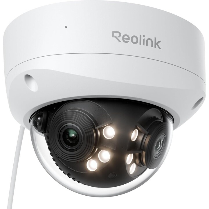 REOLINK DUO Series P757 16MP Dual-Lens PoE Outdoor Security Dome Camera IP67 IK10