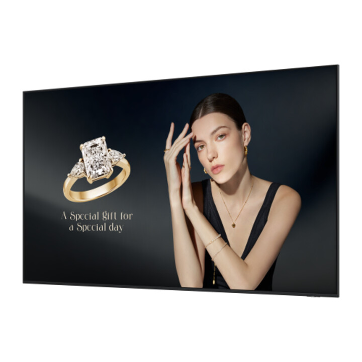 Samsung QH115F-X Flat Screen for Digital Signage 2.92 M (115") LCD WiFi 1000 Cd/M 4K Ultra HD Black Tizen 24/7