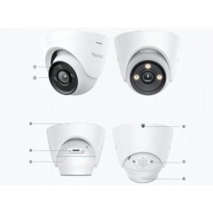 Reolink ColorX P335X 8MP 4K PoE Bullet Camera F1.0 Color Night Vision IP67 Smart Detection
