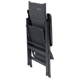 Silla de camping plegable Outwell Rosewood Lujosa comodidad 7 posiciones de reclinado Diseño de madera