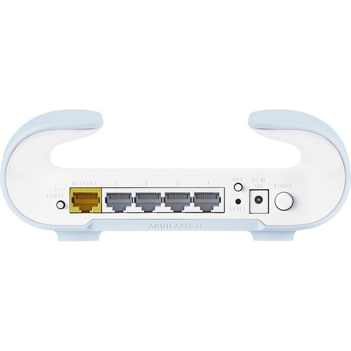 Roteador Wi-Fi 7 dual-band D-Link M30 Aquila Pro AI BE3600 Mesh com 3 portas LAN de 2,5 Gbps e 1 porta WAN de 2,5 Gbps.