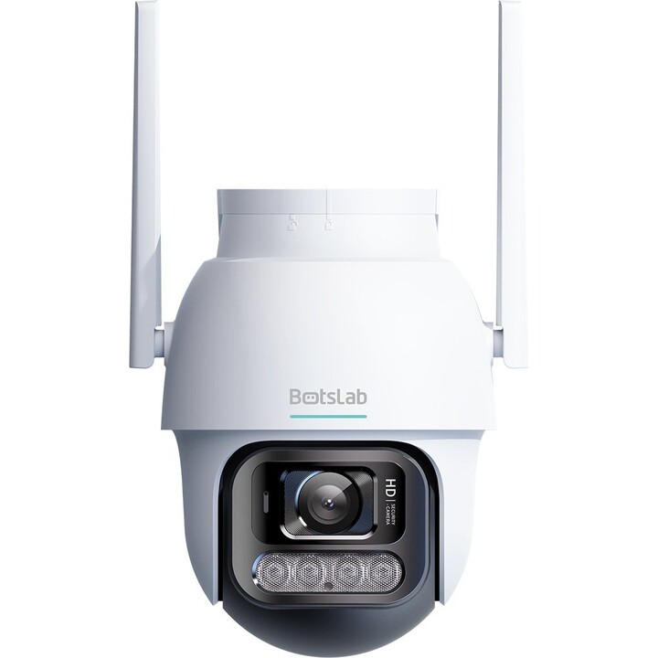 Botslab W311 3MP 2K Exterior Pan-Tilt WiFi Cámara de Seguridad 360 ° Cobertura Auto-Tracking IP66