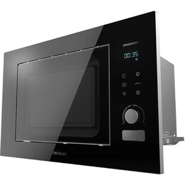 Cecotec, GrandHeat 2090 Built-in Touch, micro-ondes encastrable 20L avec écran tactile et gril puissant, Noir