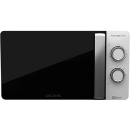 Cecotec, Proclean 3010, micro-ondes 20L avec technologie 3DWave et 6 niveaux de puissance de cuisson, Noir