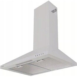 Maan, VELA 2 60, hotte aspirante de 60 cm avec design moderne satiné et haut pouvoir filtrant, Gris