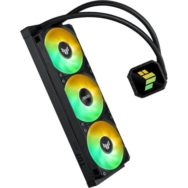 ASUS TUF GAMING LC III 360 ARGB Kit di raffreddamento a liquido con ventole da 360 mm e 3 ventole RGB PWM