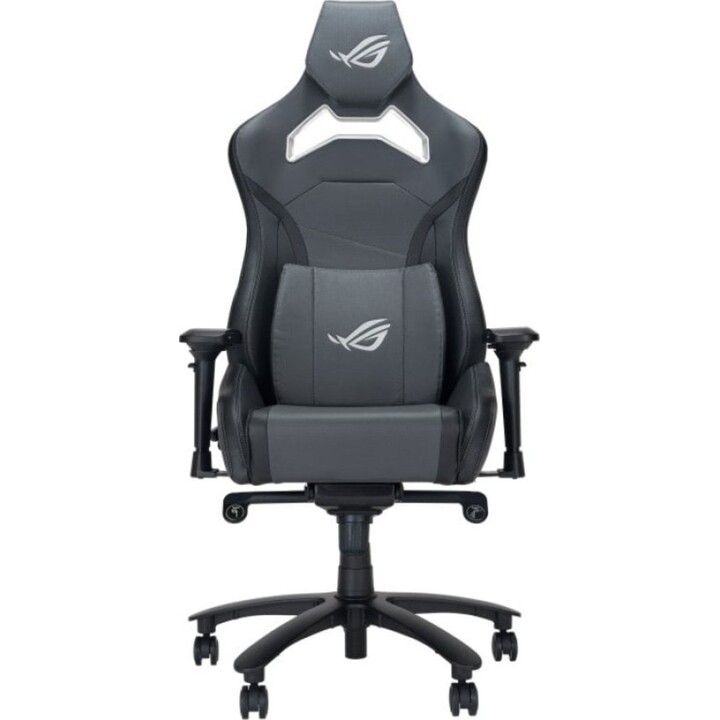 Cadeira para jogos ASUS ROG Chariot X Core, em pele cinzenta