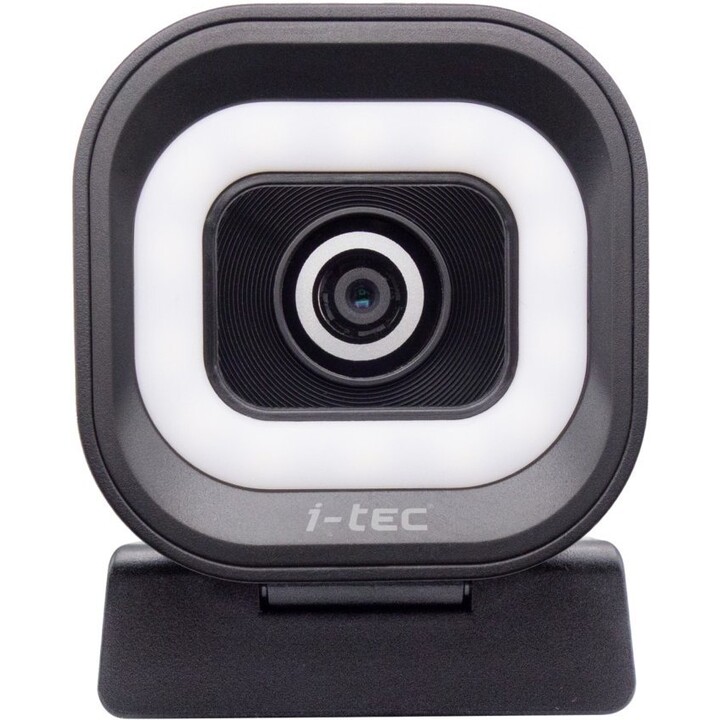 i-tec SOLOMON 700 STREAM 4K Ultra HD Webcam with Ring Light CAMSOLOMON4K700