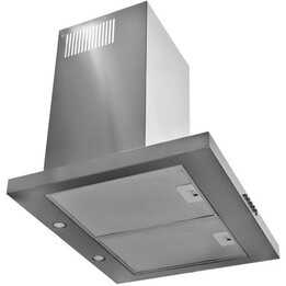 Akpo WK-4 Feniks Slim 60, hotte murale en acier inoxydable avec design ECO et grande capacité d'extraction, Argent