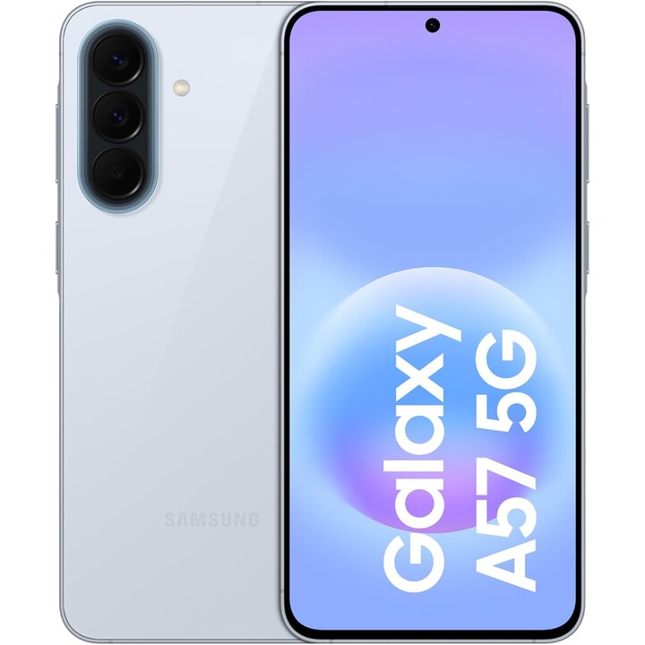 Samsung Galaxy A57 5G, 8GB 128GB, 6.6 Super AMOLED LTPO, 5000mAh, Azul Hielo