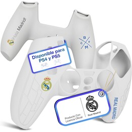 Sony Playstation 5 Controller Cover Real Madrid Licensed Product - White