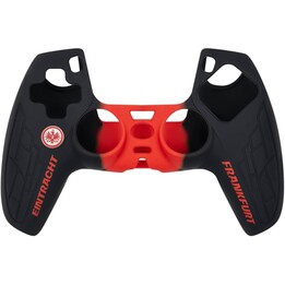 Capa para controle do PlayStation 5 da Sony, produto licenciado do Eintracht Frankfurt - Preto/Vermelho
