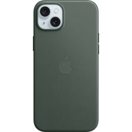 Capa Apple FineWoven MagSafe para iPhone 15 Plus Evergreen