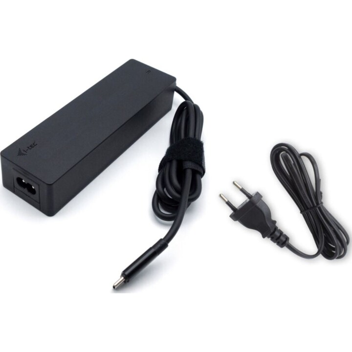 i-tec USB-C Power Adapter, Universal PD 3.0 Charger, 100W, Black, 100-240V, 5A, Smart Protection