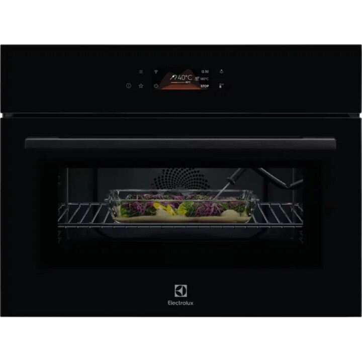 Electrolux LVL8E09Z, High-End-Backofen mit erweiterten intelligenten Funktionen für professionelles und effizientes Kochen, Schw