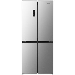 Gorenje NRM819E61X, Frigorífico-congelador gran capacidad con tecnología NoFrost Plus y flujo de aire múltiple, Inox