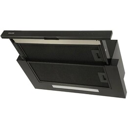 Maan Corona 2 Touch 60, Telescopic hood with 315 m³/h extraction, touch controls and slim integrated design, Black