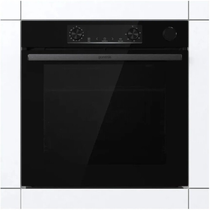 Gorenje BSA6737E15BG, Forno multifunzione intelligente con pulizia professionale avanzata e cottura di precisione totale, nero