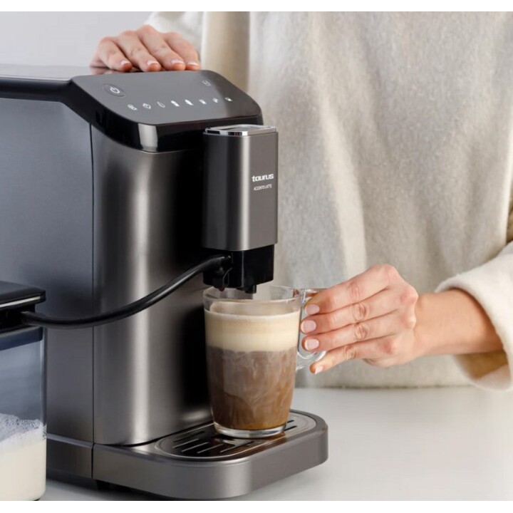 Macchina da caffè a pressione Taurus Accento Latte; 20 bar, Caffè bianco
