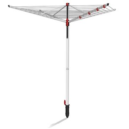 Wäscheständer für Außenbereich Vileda Sun Lift Compact 168250 Schwarz, Weiß Aluminium 40 m