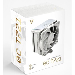 MODECOM Volcano 0C T721 Dissipatore ad aria per processore, 12 cm, bianco