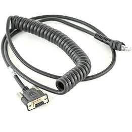 Zebra USB-C to RS-232 DB9 Null Modem Cable 9ft CBA-R71-C09ZAR