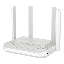 Keenetic Hero 4G+ (KN-2312) wireless router Gigabit Ethernet Dual band (2.4 GHz / 5 GHz) Grey, White