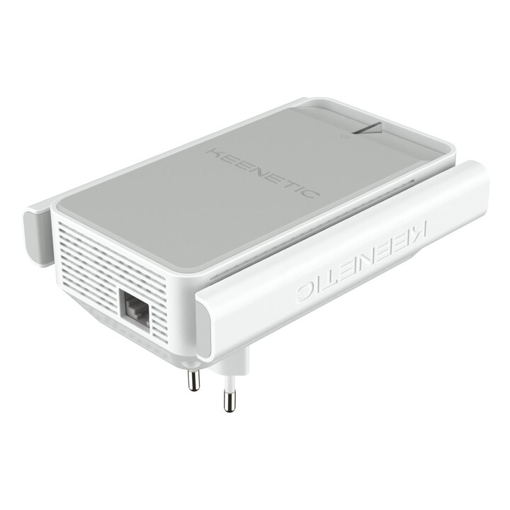 Keenetic Buddy 4 Amplificador de cobertura Wi-Fi N300 compatible con malla con puerto Fast Ethernet