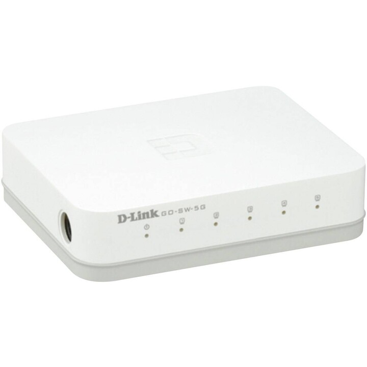 D-Link GO-SW-5GE Switch 5 Puertos Blanco