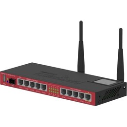 MikroTik RB2011UiAS-2HnD-IN Router Inalámbrico de 10 Puertos 2.4GHz WiFi 4