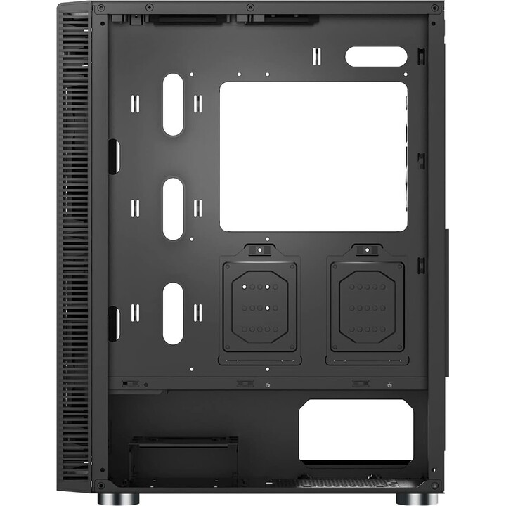 Montech X3 Glass Negra Caja Mid-Tower 6 Ventiladores RGB Fijos Alto Flujo de Aire