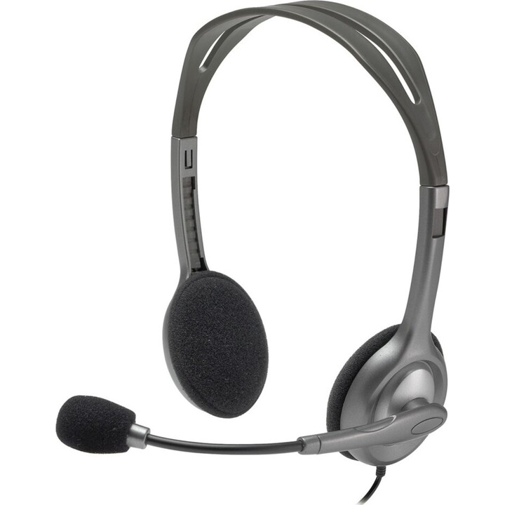 Logitech H110 Casque Argent
