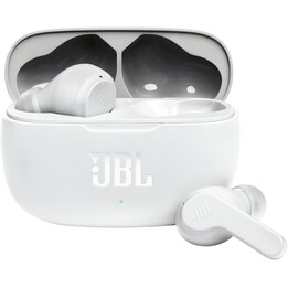 Cuffie Bluetooth JBL Wave 200TWS con custodia di ricarica / Autonomia di 5 ore / Bianche