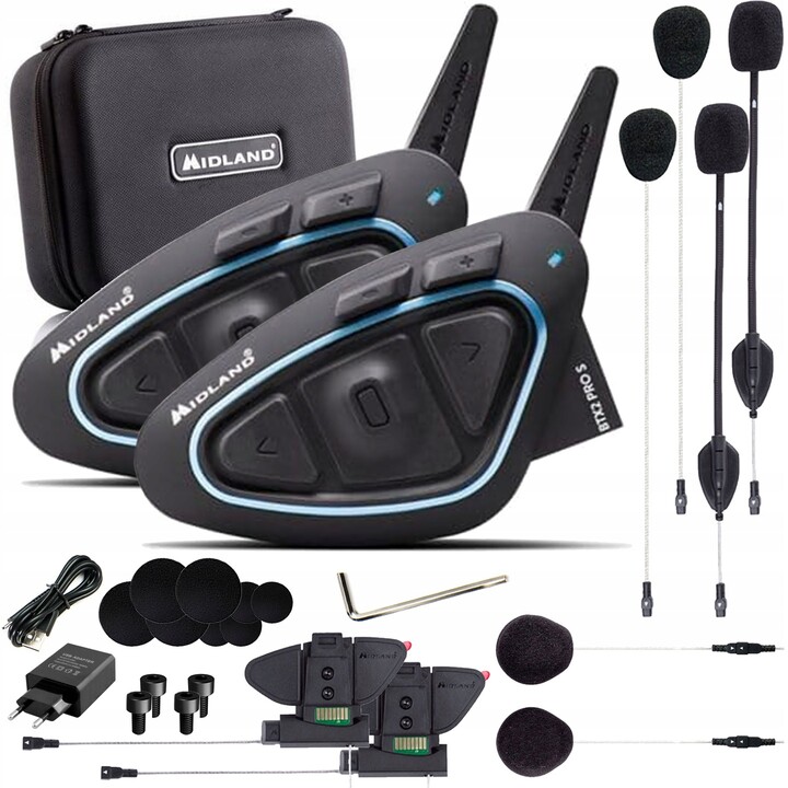 Intercom moto Midland BTX2 PRO S LR-TWIN