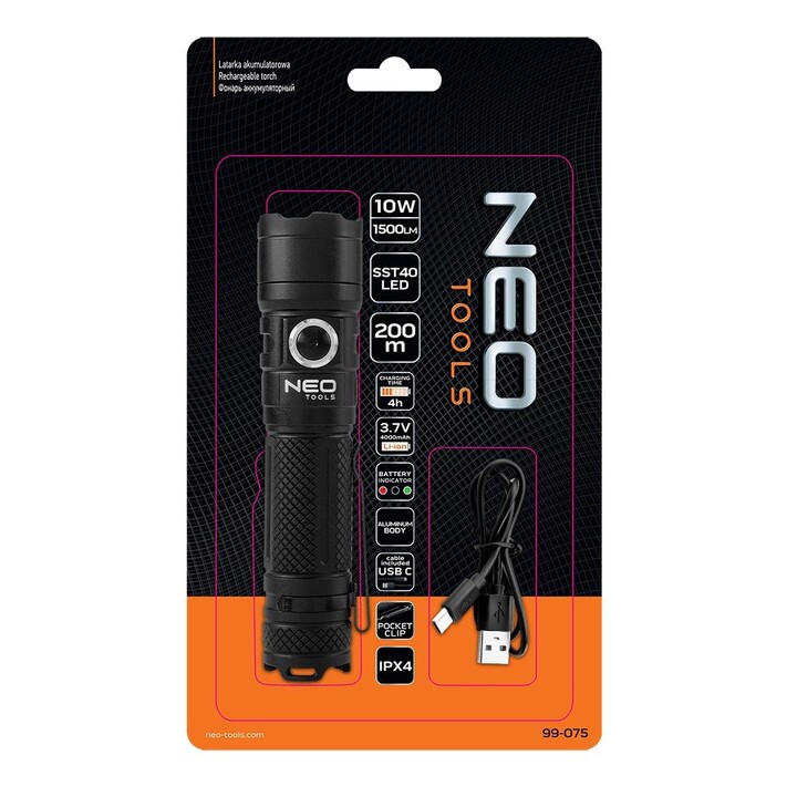 Linterna NEO tools 99-075