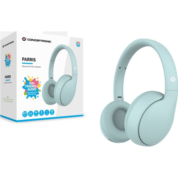 Conceptronic PARRIS04B Wireless Headset Blue