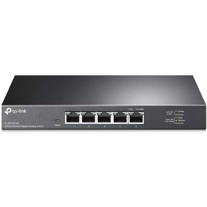 TP-Link TL-SG105-M2 5-Port 2.5G Desktop Switch Multi-Gigabit Steel Case