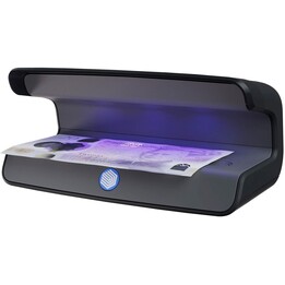Safescan 55 LED UV Détecteur de faux billets avec détecteur de mouvement Alimenté par USB 131-0722