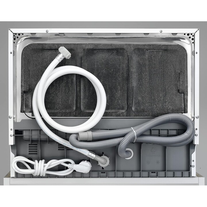 Electrolux ESF2400OS, Lavavajillas independiente compacto para 6 cubiertos con programas de ahorro, Plata