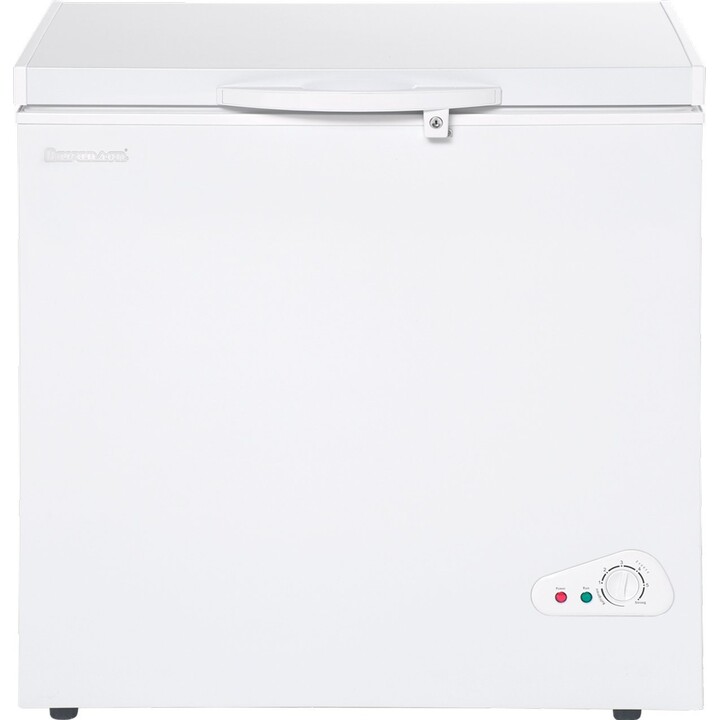 Ravanson ZM-170, 170L congélateur coffre horizontal avec contrôle de la température et faible consommation d'énergie, Blanc