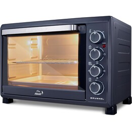 Grunkel HR-38PRO, 38L 2000W Tischbackofen mit Backfunktion und kompaktem Funktionsdesign, Schwarz
