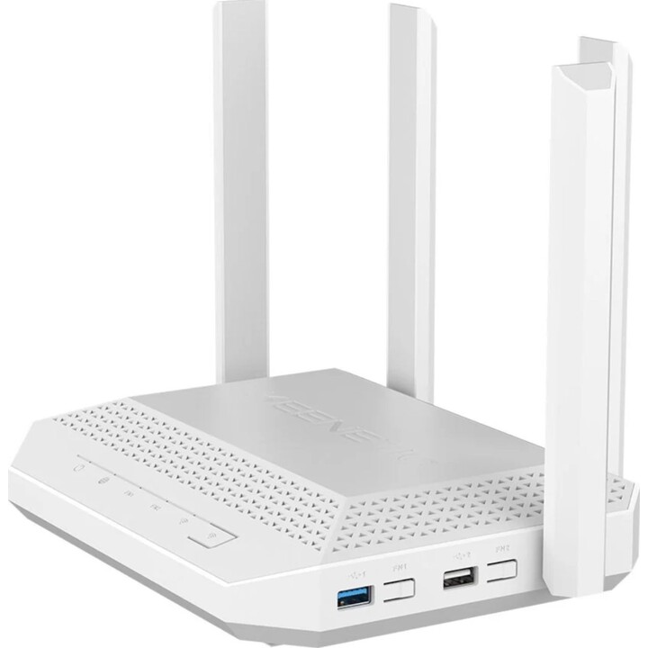 Router Mesh Keenetic Hero AX3000 Multi-Gigabit Wi-Fi 6 con Smart Switch Gigabit a 4 porte e 1 porta Gigabit 2.5