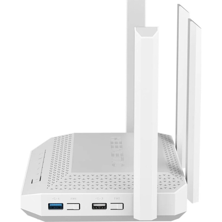 Keenetic Hero AX3000 Multi-Gigabit Wi-Fi 6 Mesh Router with a 4-Port Gigabit Smart Switch and 1 Gigabit 2.5 Port